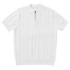 Ewiges Velours-Poloshirt aus Strick