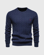 Geflochtener Strickpullover für Männer - Lioren