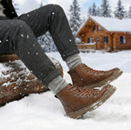 Halbhohe Herrenstiefel im Vintage-Stil - Brevik