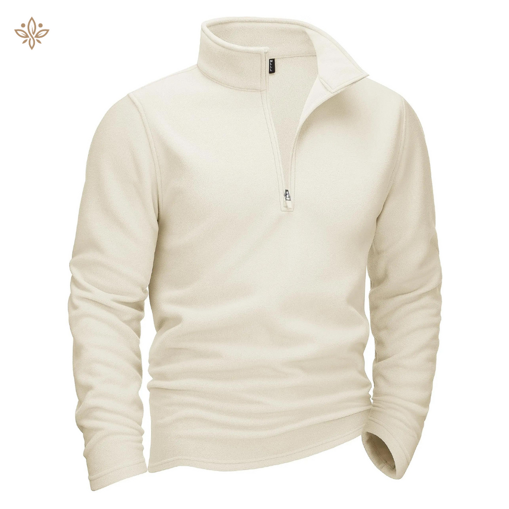 Clarkson - Herrenpullover mit Reißverschluss