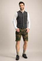 Oktoberfest-Weste für Herren im traditionellen Stil – Heiko