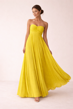 Trägerloses trägerloses Maxikleid Sommer elegant - Lorisse