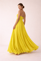 Trägerloses trägerloses Maxikleid Sommer elegant - Lorisse