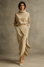 Elegantes Wildlederkleid für Frauen - Raelynn