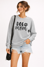 Damen Sweatshirt mit Rundhalsausschnitt und Aufdruck - Signe