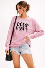 Damen Sweatshirt mit Rundhalsausschnitt und Aufdruck - Signe
