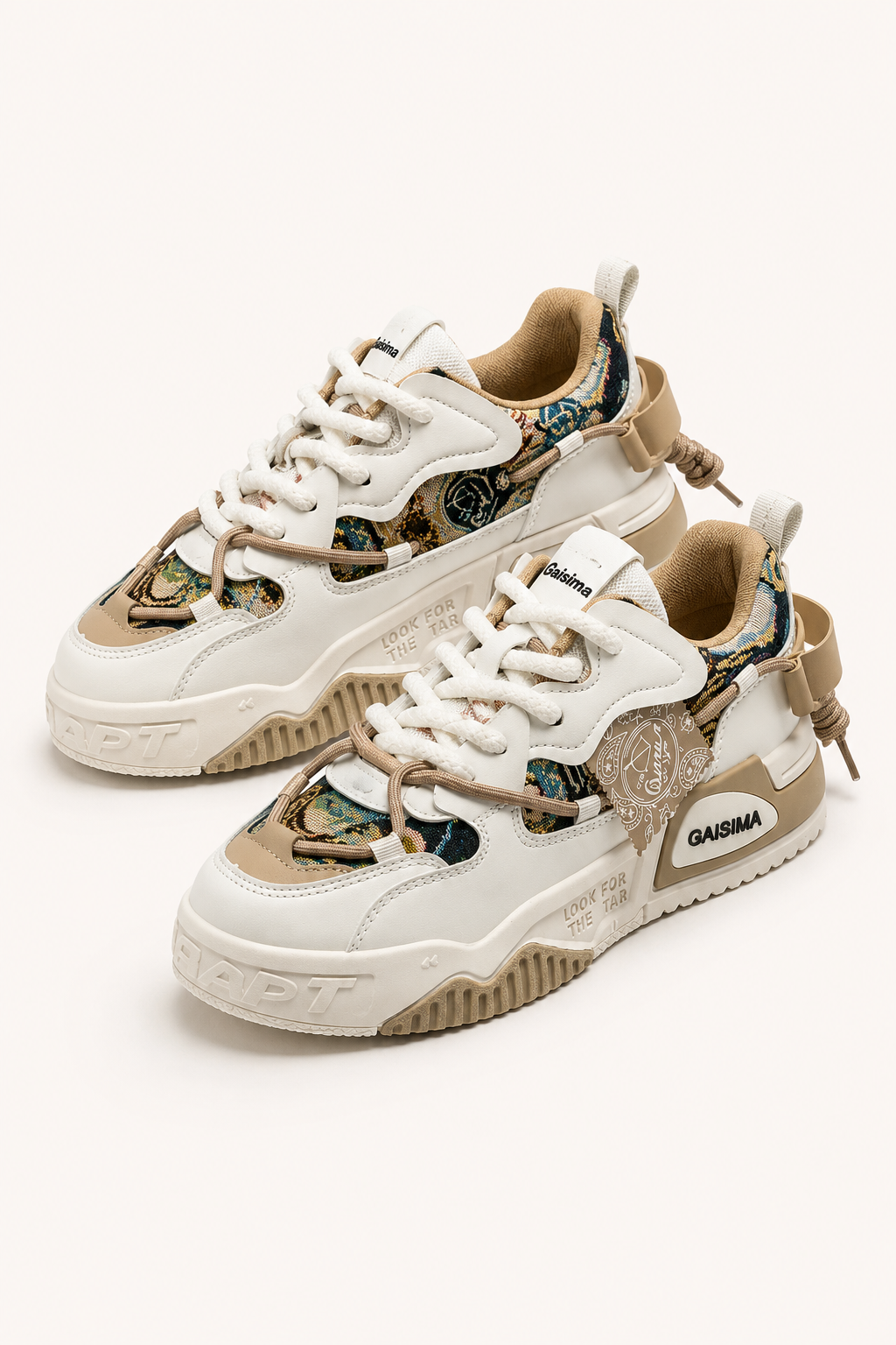 Urbane lässige Herren Sportschuhe mit dicker Sohle - Kaelor