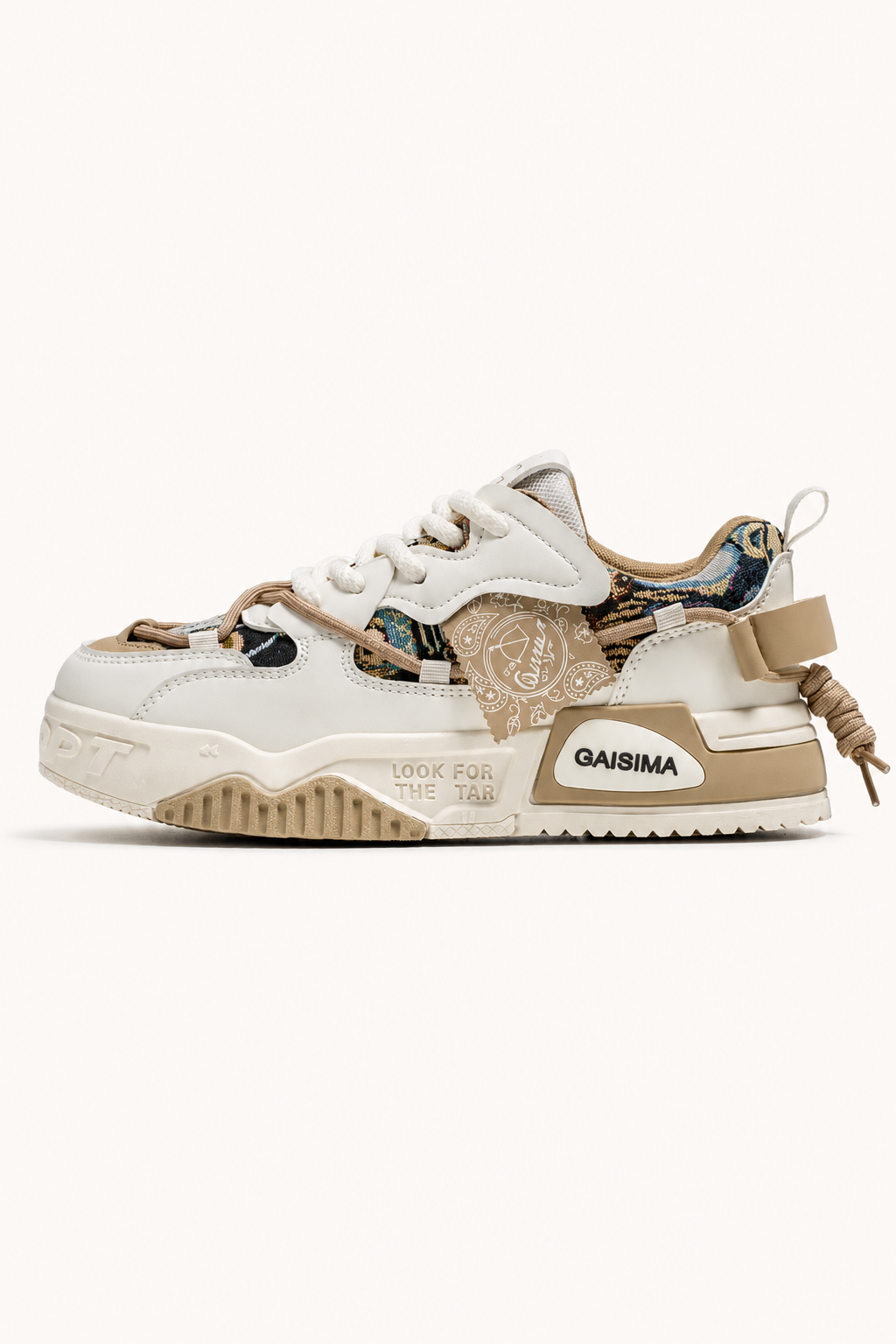 Urbane lässige Herren Sportschuhe mit dicker Sohle - Kaelor