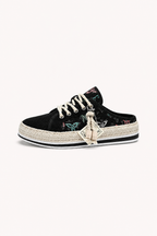 Herren-Schnürschuhe aus Segeltuch mit Jute-Sohle - Dorian