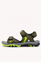 Sportliche Herrensandalen mit verstellbaren Riemen und dicker Sohle – Roderich