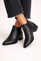 Damenstiefel im Chelsea-Stil mit mittlerem Absatz - Greta