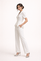 Taillierter Blazer und elegante Hose für Damen - Kreszenz