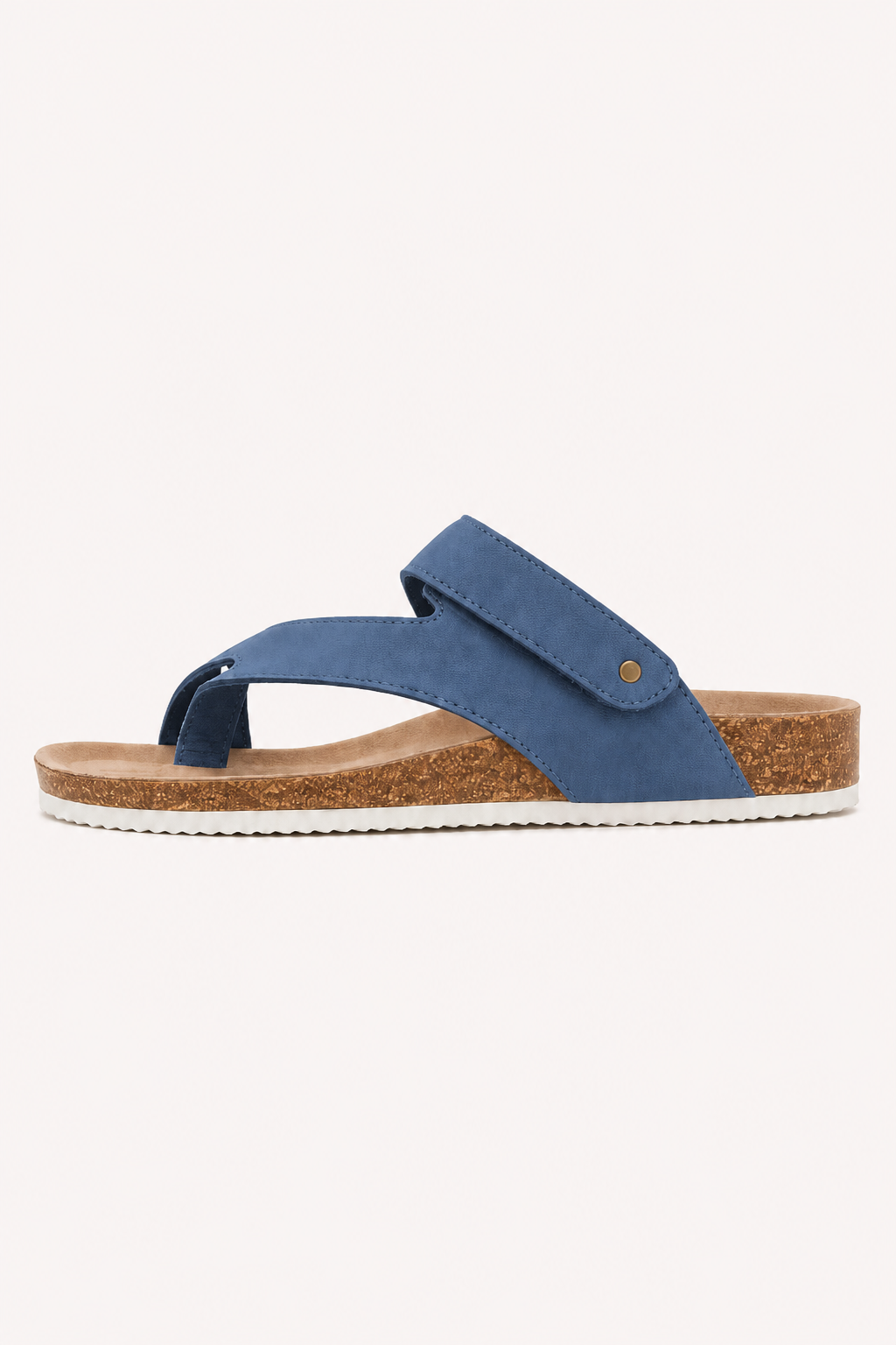 Flache Zehensandalen für Damen mit gekreuzten Riemen – Alondra