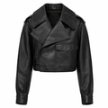 Leichte Damenjacke mit breitem Revers - Lauren