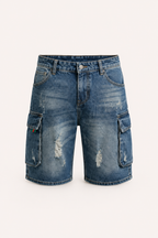 Herren-Jeans-Cargo-Shorts – Dietmar