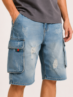 Herren-Jeans-Cargo-Shorts – Dietmar