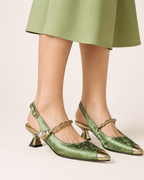 Damen-Halbschuhe mit Ristriemen - Loaiza