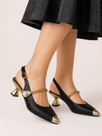 Damen-Halbschuhe mit Ristriemen - Loaiza