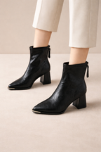 Damen-Stiefeletten mit spitzer Spitze - Baeza