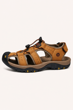 Trekking-Sandalen für Herren mit verstärkter Zehenkappe und verstellbarem Schnürsenkel – Viktor