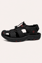 Trekking-Sandalen für Herren mit verstärkter Zehenkappe und verstellbarem Schnürsenkel – Viktor