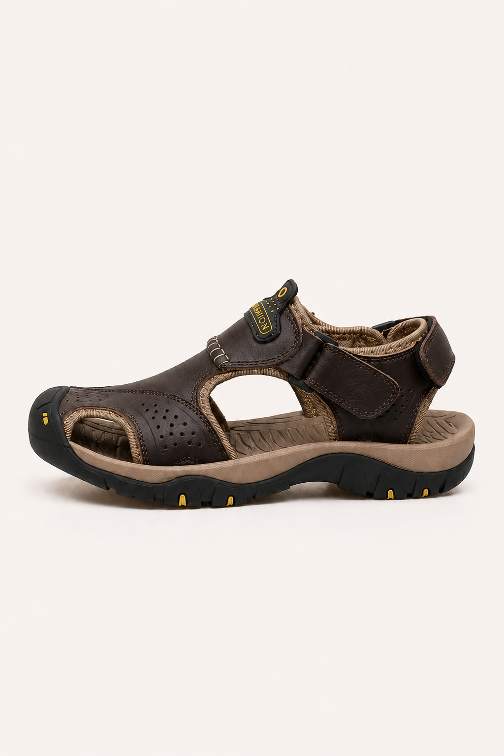 Trekking-Sandalen für Herren mit verstärkter Zehenkappe und Klettverschluss – Theo