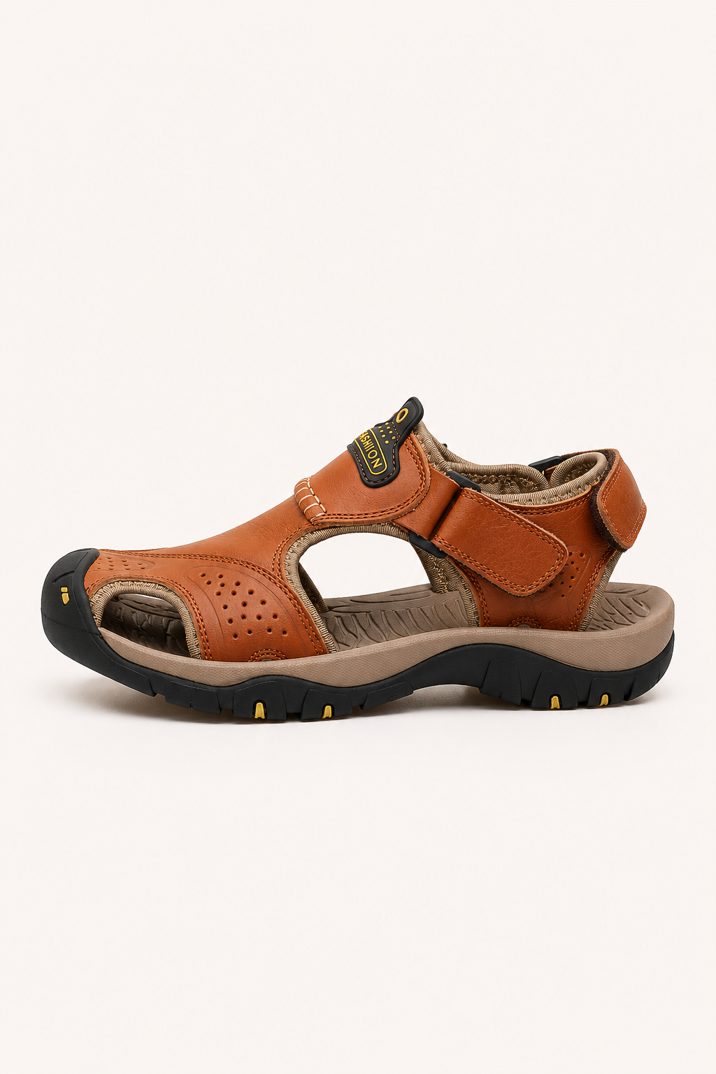 Trekking-Sandalen für Herren mit verstärkter Zehenkappe und Klettverschluss – Theo