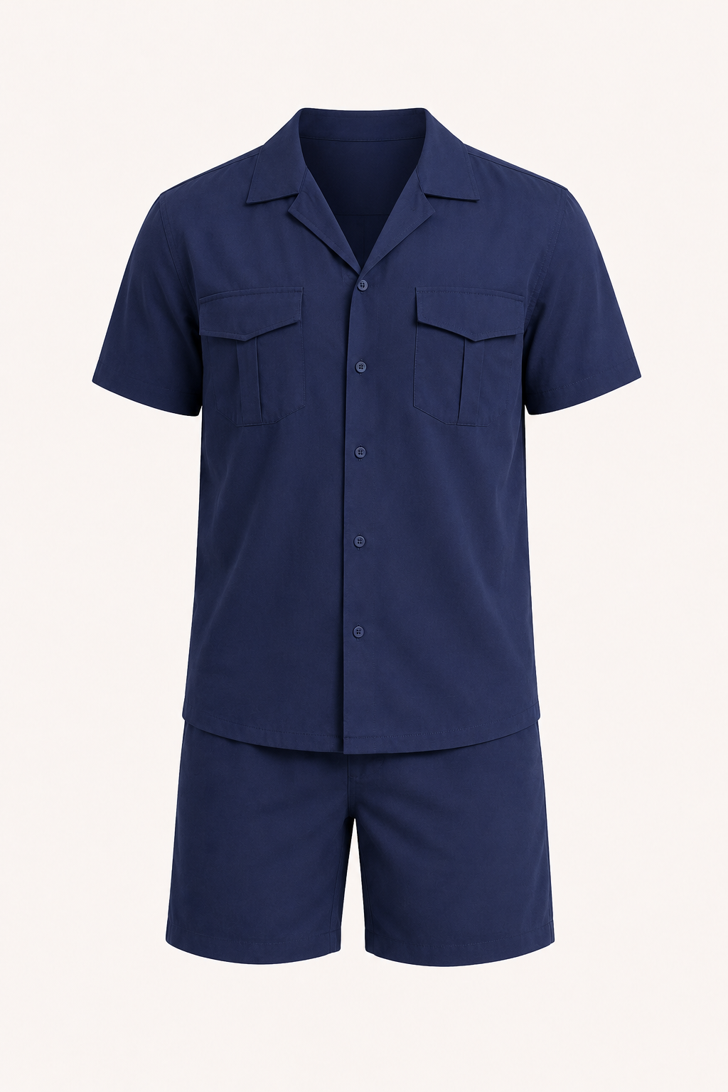 Herrenhemd und Shorts mit zwei Taschen - Matthis