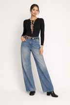 Weite Jeanshosen für Damen - Margaux