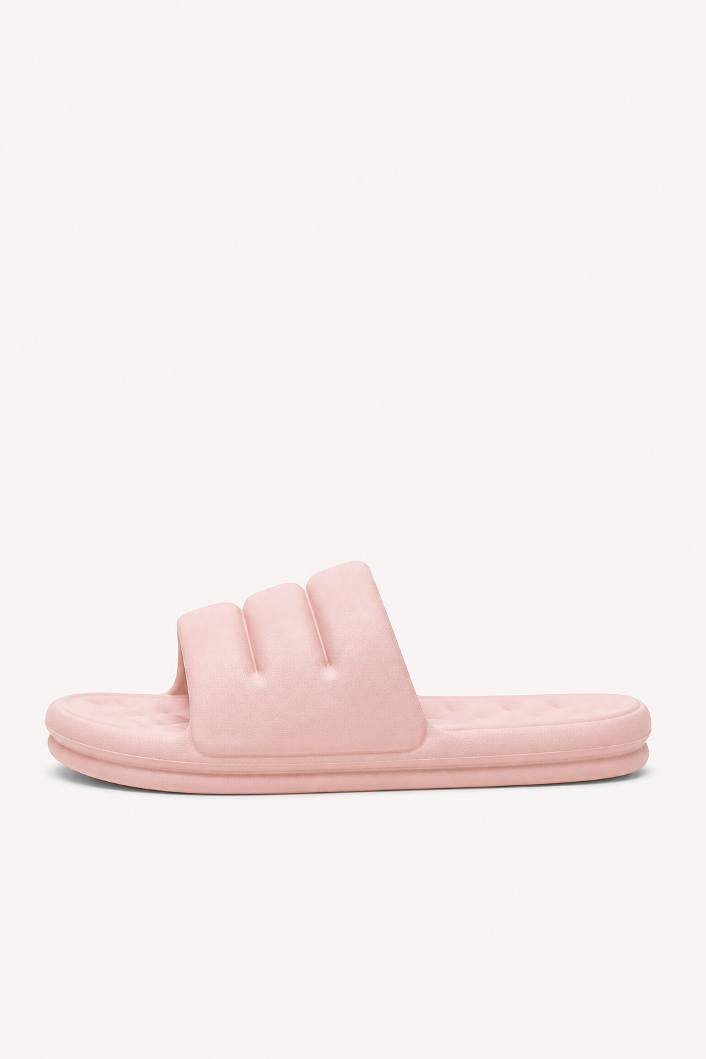 Flache gepolsterte Damen-Slider-Sandalen - Ingrid