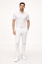 Herren-Chinohose mit geradem Schnitt und bequemer Passform - Zigor
