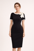 Elegantes, formelles Kleid mit klassischer Passform - Erica
