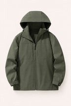 Leichte, wasserdichte Outdoor-Jacke für Herren mit Kapuze – Millan