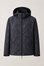 Leichte, winddichte Unisex-Jacke mit Kapuze und Reißverschluss – Fassher