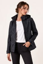 Leichte, winddichte Unisex-Jacke mit Kapuze und Reißverschluss – Fassher