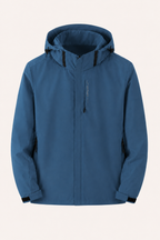 Unisex-Jacke, wasserdicht und winddicht, mit durchgehendem Reißverschluss – Shocks