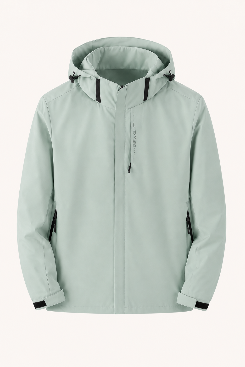 Unisex-Jacke, wasserdicht und winddicht, mit durchgehendem Reißverschluss – Shocks