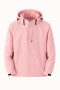 Unisex-Jacke, wasserdicht und winddicht, mit durchgehendem Reißverschluss – Shocks