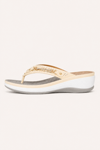 Orthopädische Sandalen für Damen mit ergonomischem, rutschfestem Keilabsatz – Marlies