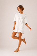 Jumpsuit kurzarm kurzarmige Frau - Hanneli