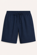 Herren Bermudashorts aus Leinen mit Gummizug - Levin