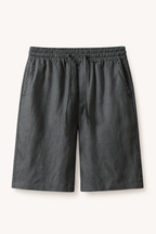 Herren Bermudashorts aus Leinen mit Gummizug - Levin