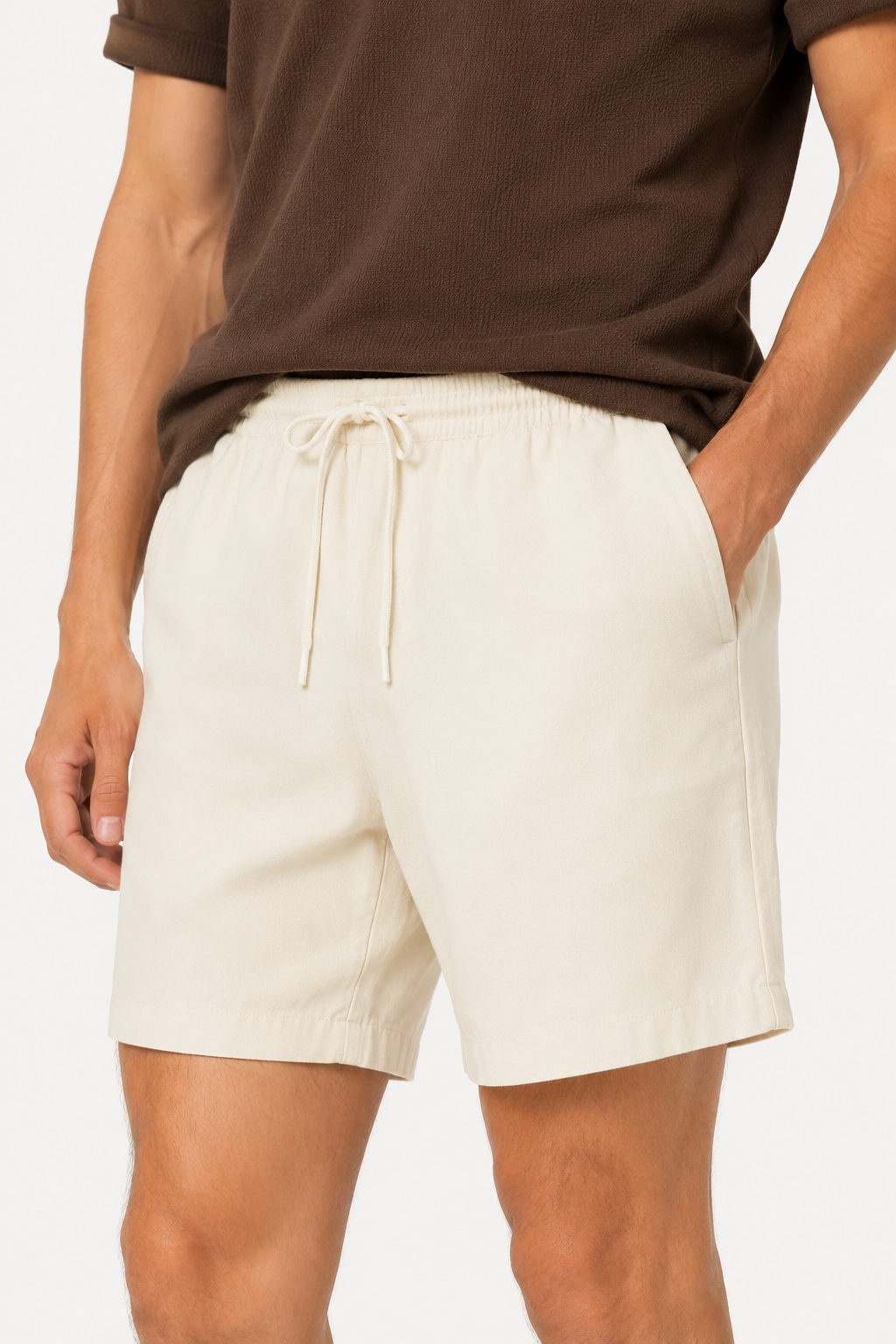 Lässige Herren Bermudashorts mit elastischem Bund und Kordelzug - Tarma