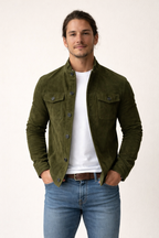 Herrenjacke im lässigen Stil mit bequemer Passform für die Übergangszeit - Klaus