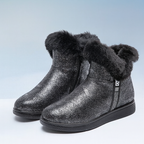 Winterstiefeletten mit Glanzeffekt für Damen - Nivara