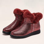 Winterstiefeletten mit Glanzeffekt für Damen - Nivara