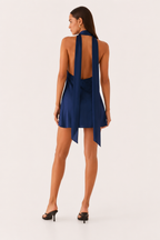 Kurzes Damen Kleid Neckholder elegantes Partykleid - Noelle