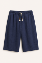 Herren-Cropped-Hose mit elastischem Bund und Kordelzug – Alfie