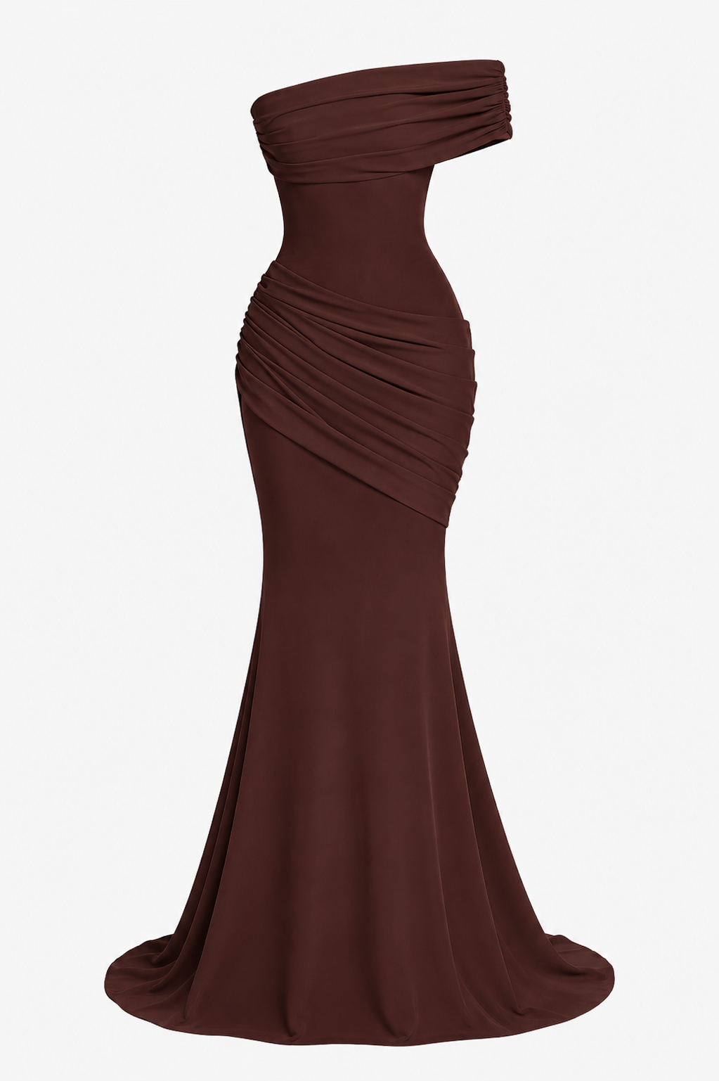 Langes schulterfreies Damenkleid in elegantem Party-Look - Aurelia