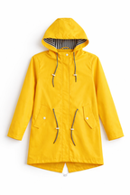 Wasserdichte Damenjacke in gerader Silhouette mit Kapuze - Alvindra